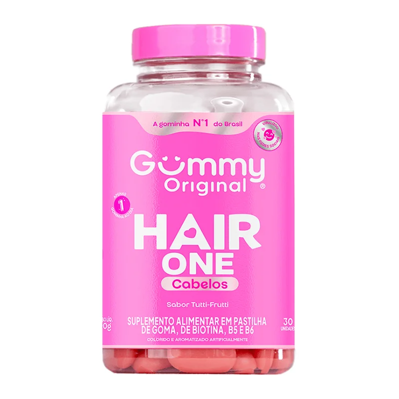Gummy Original - Hair Suplemento Vitamina Para Cabelo E Unhas Em Goma