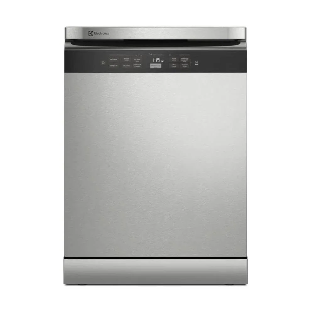 Lava-Louças Electrolux 14 Serviços Inox com Função Higienizar Compras 127v LL14X