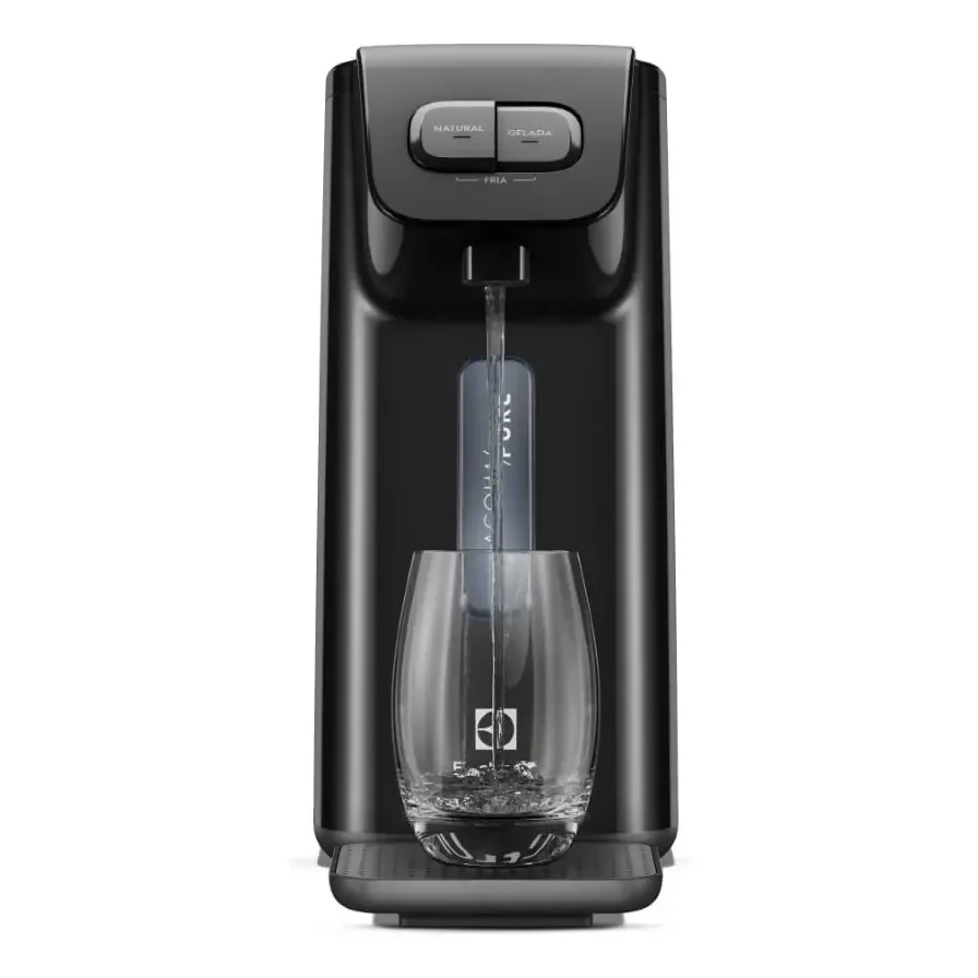 Purificador Electrolux Água Fria Natural Gelada Preto Pe15p 127/220v
