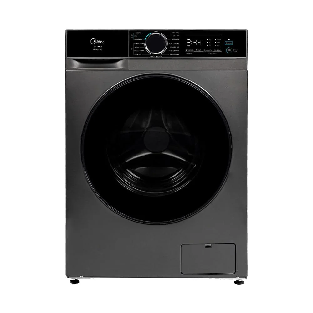Lava e Seca 10,5kg Titanium Inverter Midea