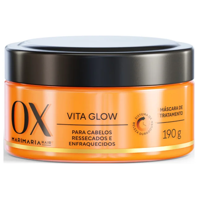 FULL Máscara De Tratamento Ox Mari Maria Vita Glow 190G