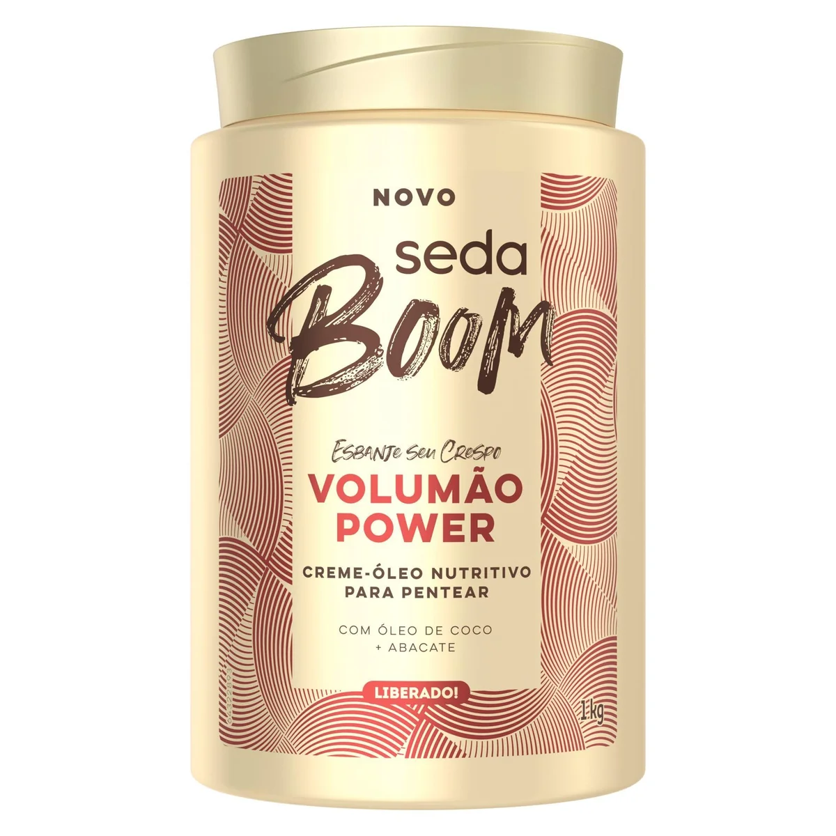 Creme para Pentear Seda Boom Volumão Power 1 kg