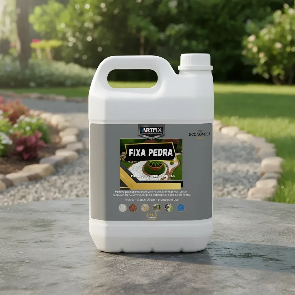 Fixador De Pedras Soltas Fixa Pedra 5l Jardim Drenante Atox