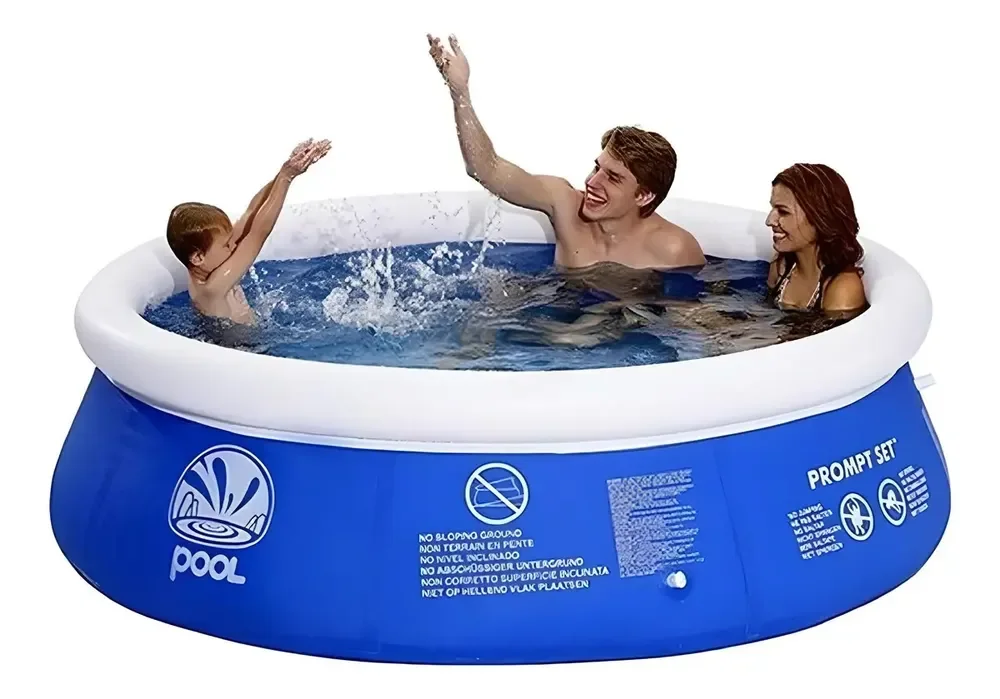 Piscina Inflável 1000L Redonda Azul Sun Way 1,68m x 51cm