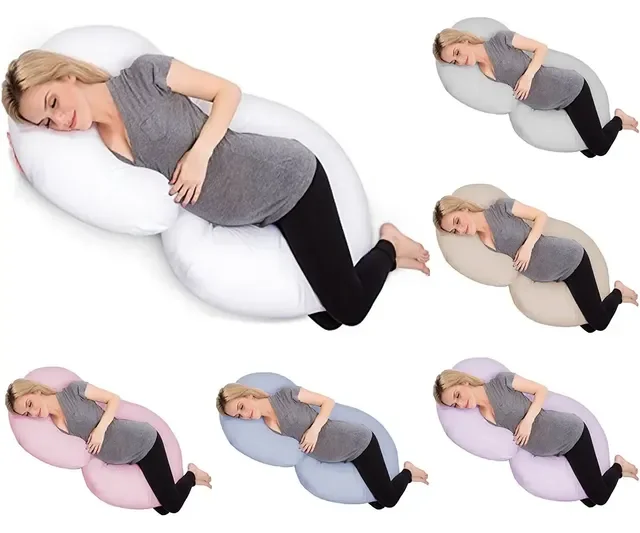 Travesseiro De Corpo Para Gestantes Anatômico Com Fronha
