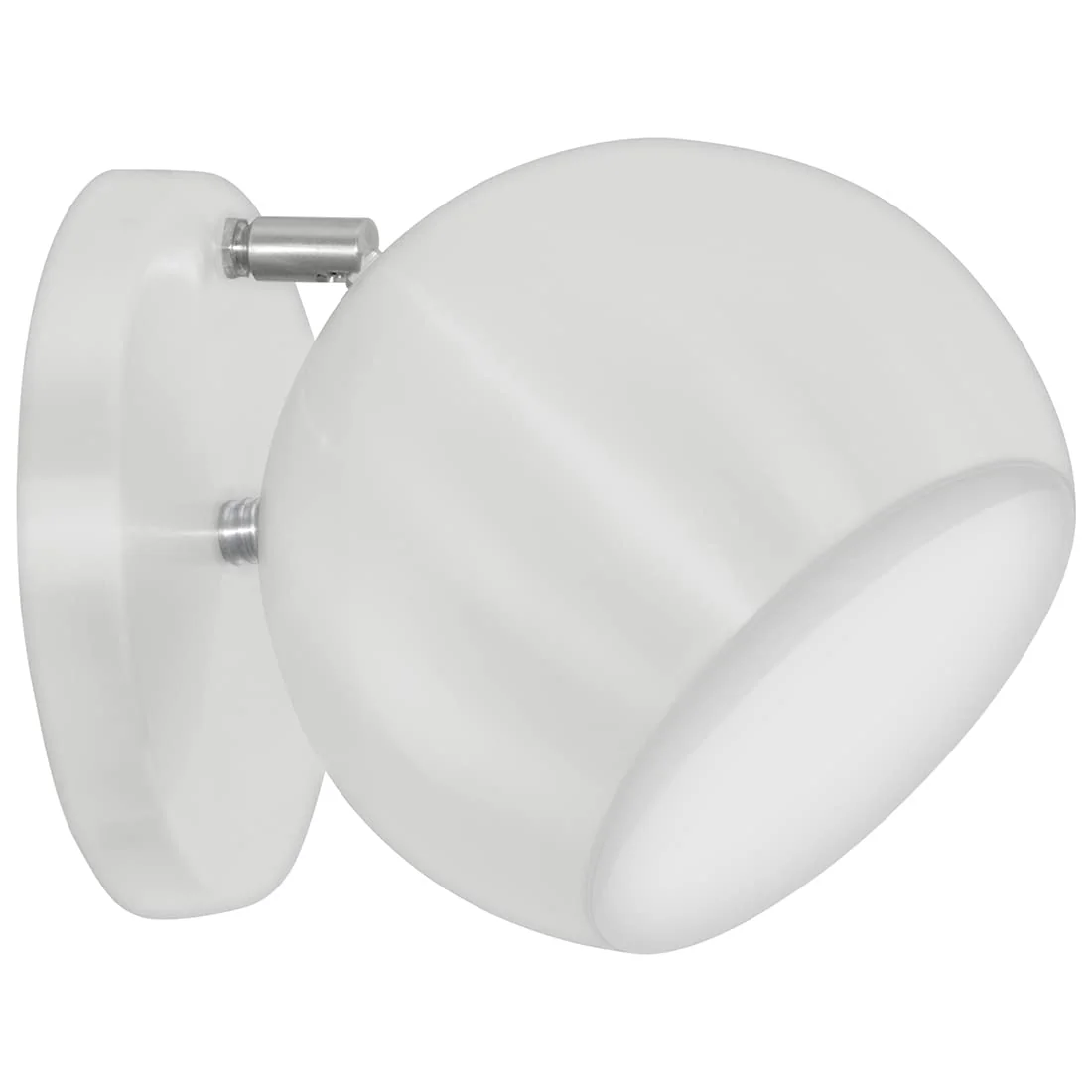 Arandela Retrô Bola Lavabo Banheiro Corredor Sacada Branco