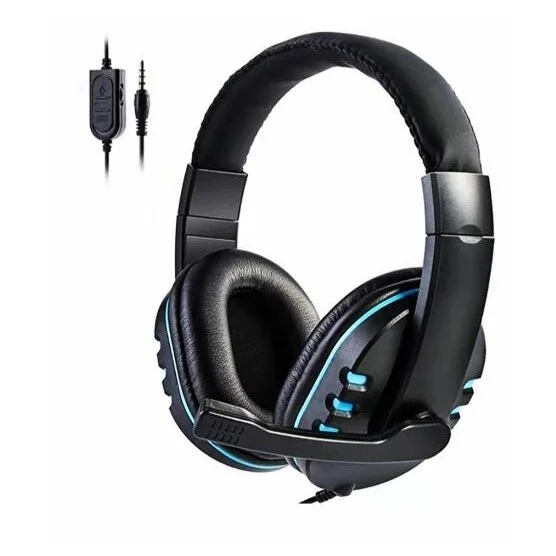 Fone De Ouvido Gamer Com Microfone Para PC Ps4 XBOX Computador Celular , P3