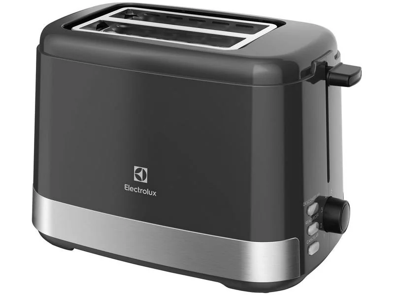 Torradeira Electrolux Granite Gray 2 Fatias 8 Níveis de Tostagem Efficient ETS10