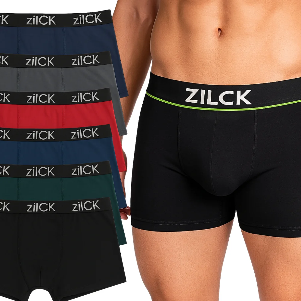 Kit com 10 Cuecas Boxer Masculina Microfibra Adulto Forro 100% Algodão Cueca Box Masculino Roupa Íntima Coeca