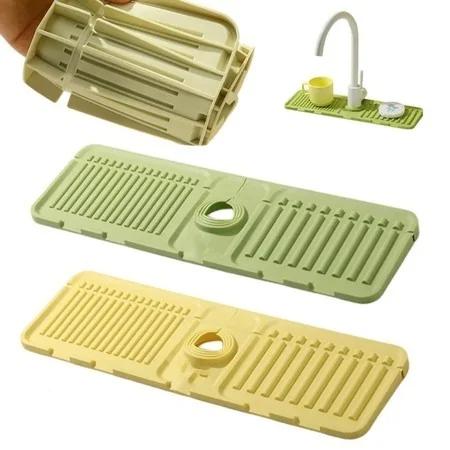 Protetor de Torneira Silicone - Tapete Absorvente Cozinha e Banheiro