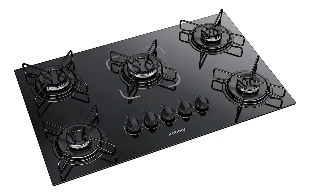 Cooktop Itatiaia Essencial 5 Bocas Preto