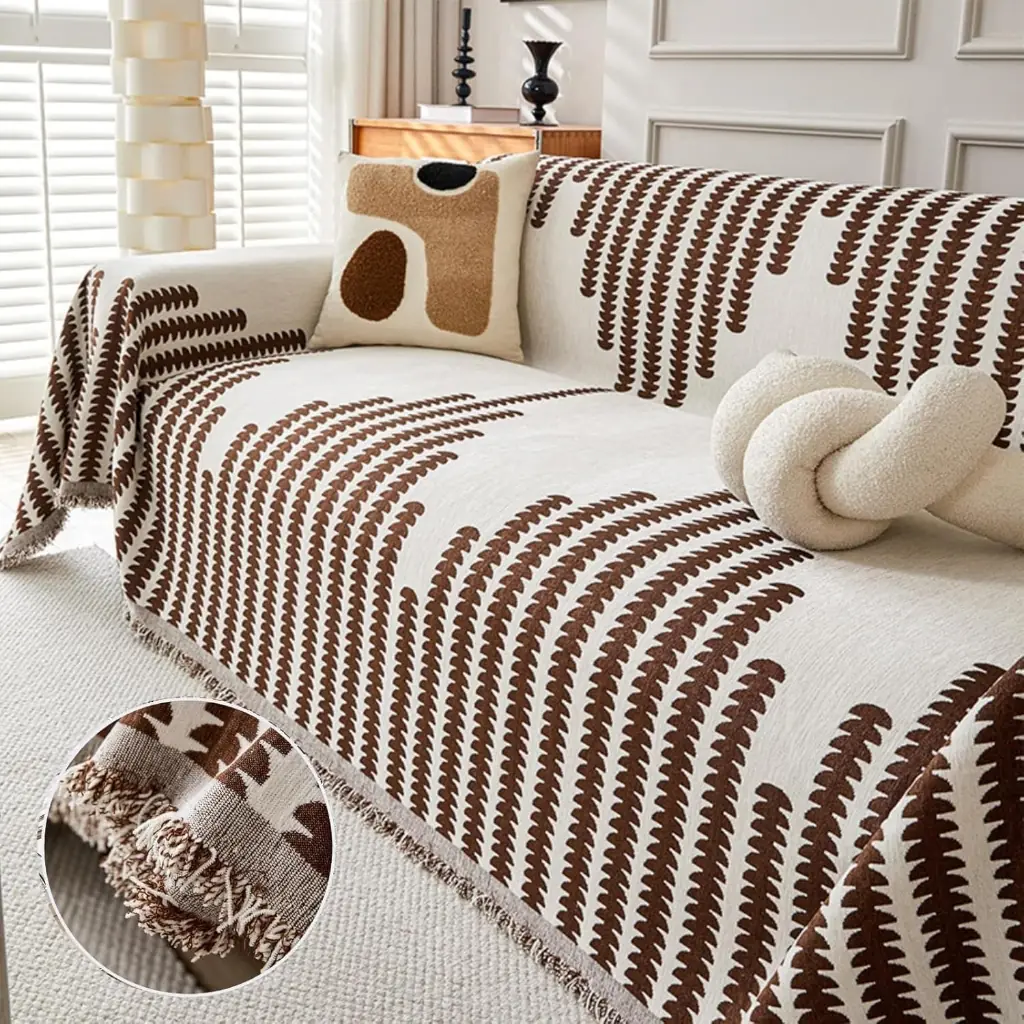 Universal Manta Para Sofá, Capa De Sofá 2 E 3 Lugares, Antiderrapante Sarung Sofa Toalha