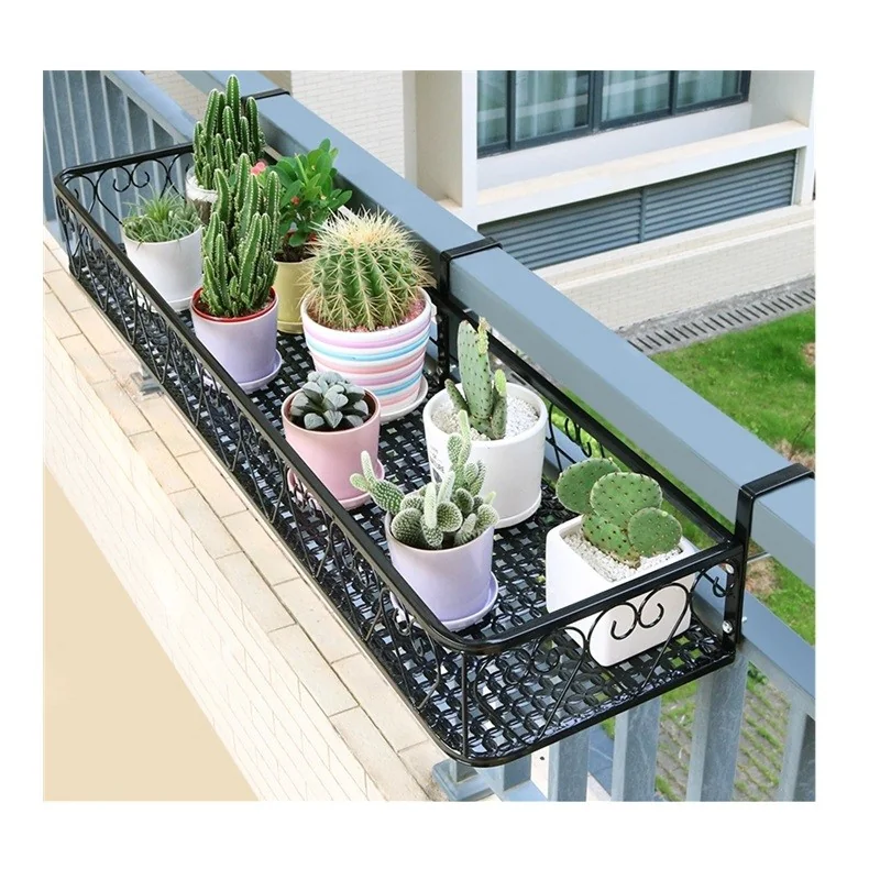 Suporte Vaso de Planta Sacada Apartamento Floreira 50cm Reforçado Bonsucesso