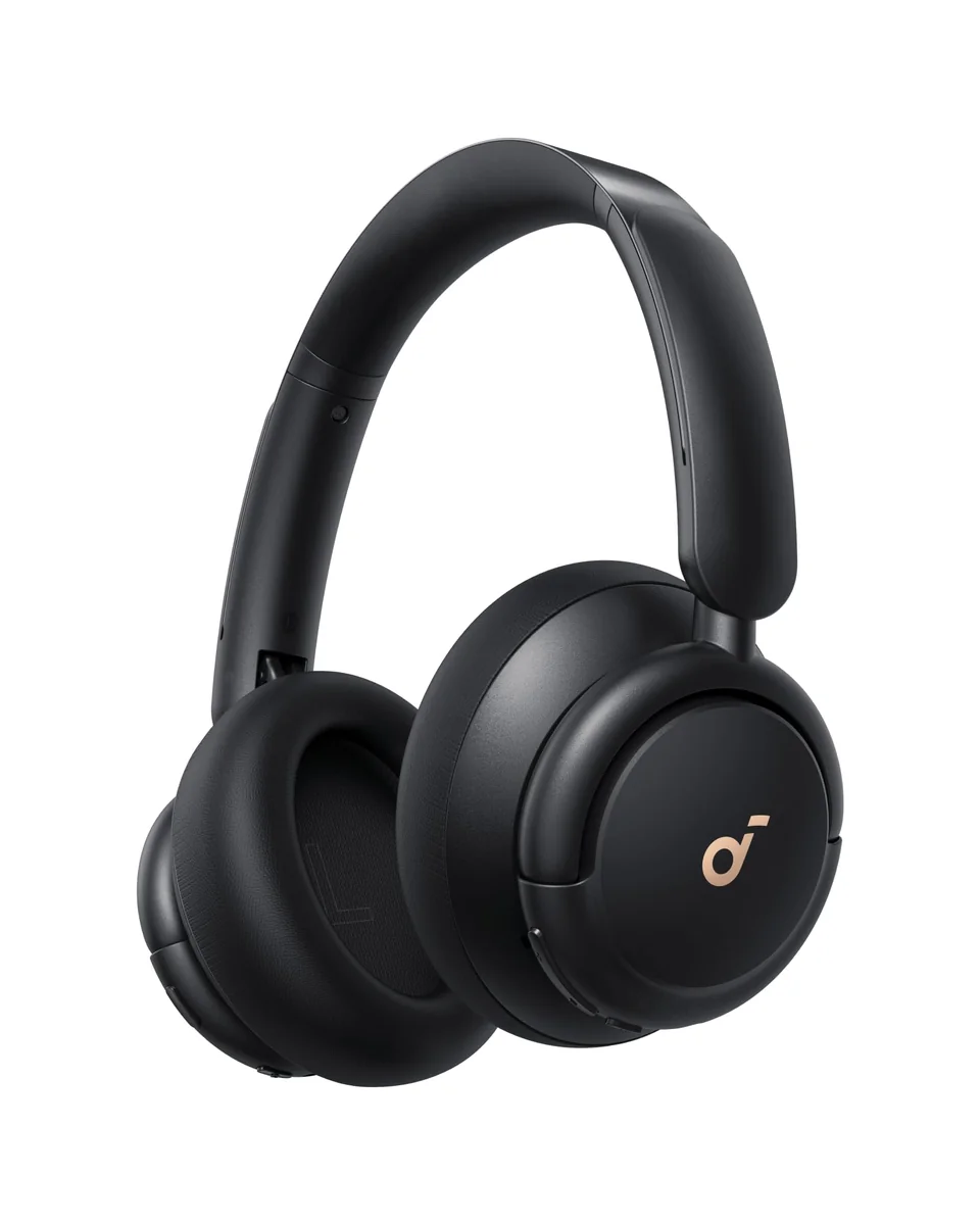 soundcore Q30 da Anker, Fone de Ouvido Bluetooth Sem Fio, ANC Híbrido Ativo, Headphone, Som de Alta Resolução, EQ Personalizável via App, 80h de Bateria, Conexão Multiponto, Ajuste Confortável, Preto