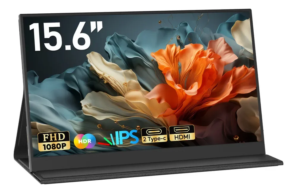 Monitor Portátil 15.6''com Usb C Dupla/hdmi Fhd 1080p 60hz