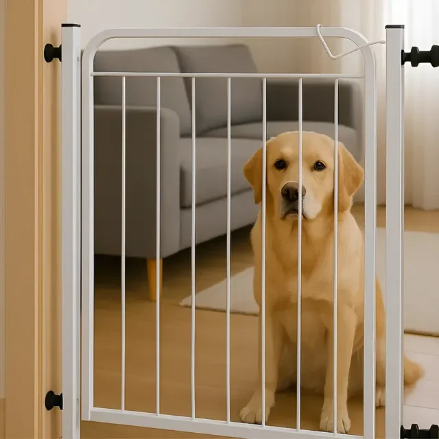 Portão Pet Crianças Reforçadas 68 A 92 Cm Regulável Grade