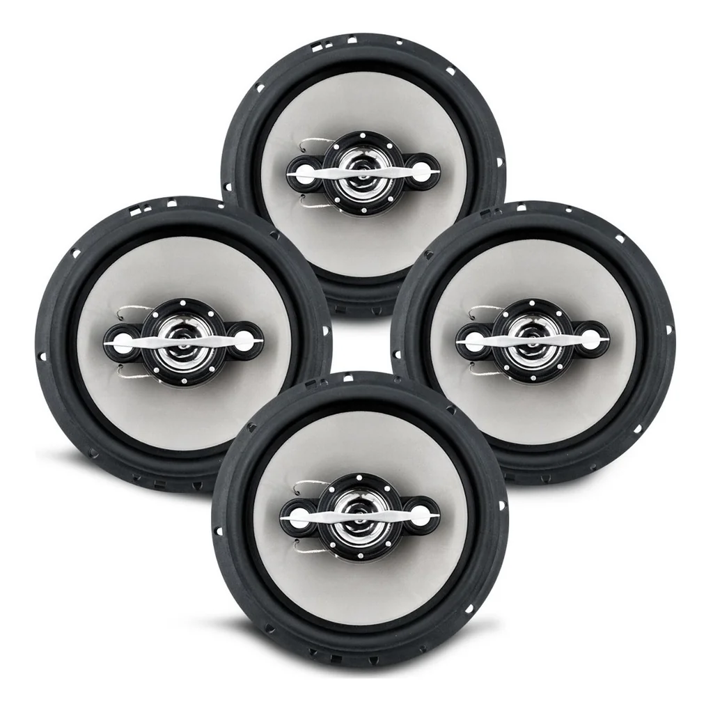 Kit 2 Pares Alto Falante 6 Polegadas Leson Ls6 140w 4 Ohms