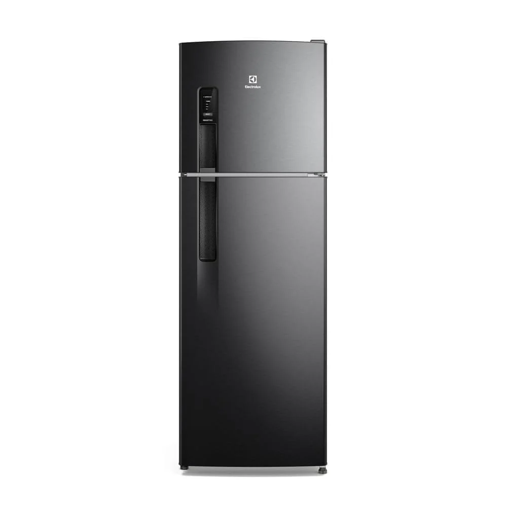 Geladeira Electrolux Frost Free 380L AutoSense Inverter Black Inox Look (IF41B) 127V