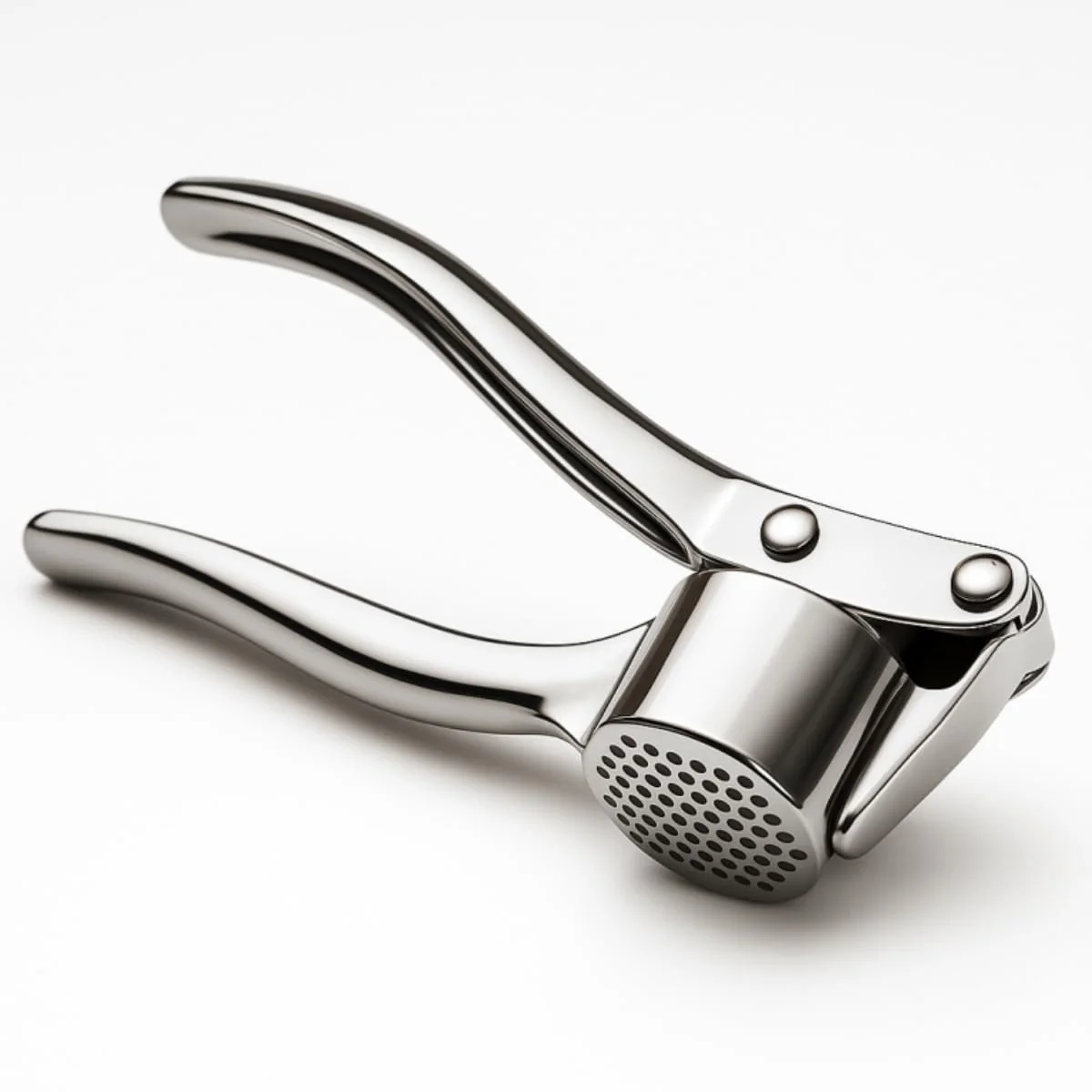 Espremedor Amassador de Alho Profissional em Aço Inox Premium Prensa para Cozinha Design Ergonômico