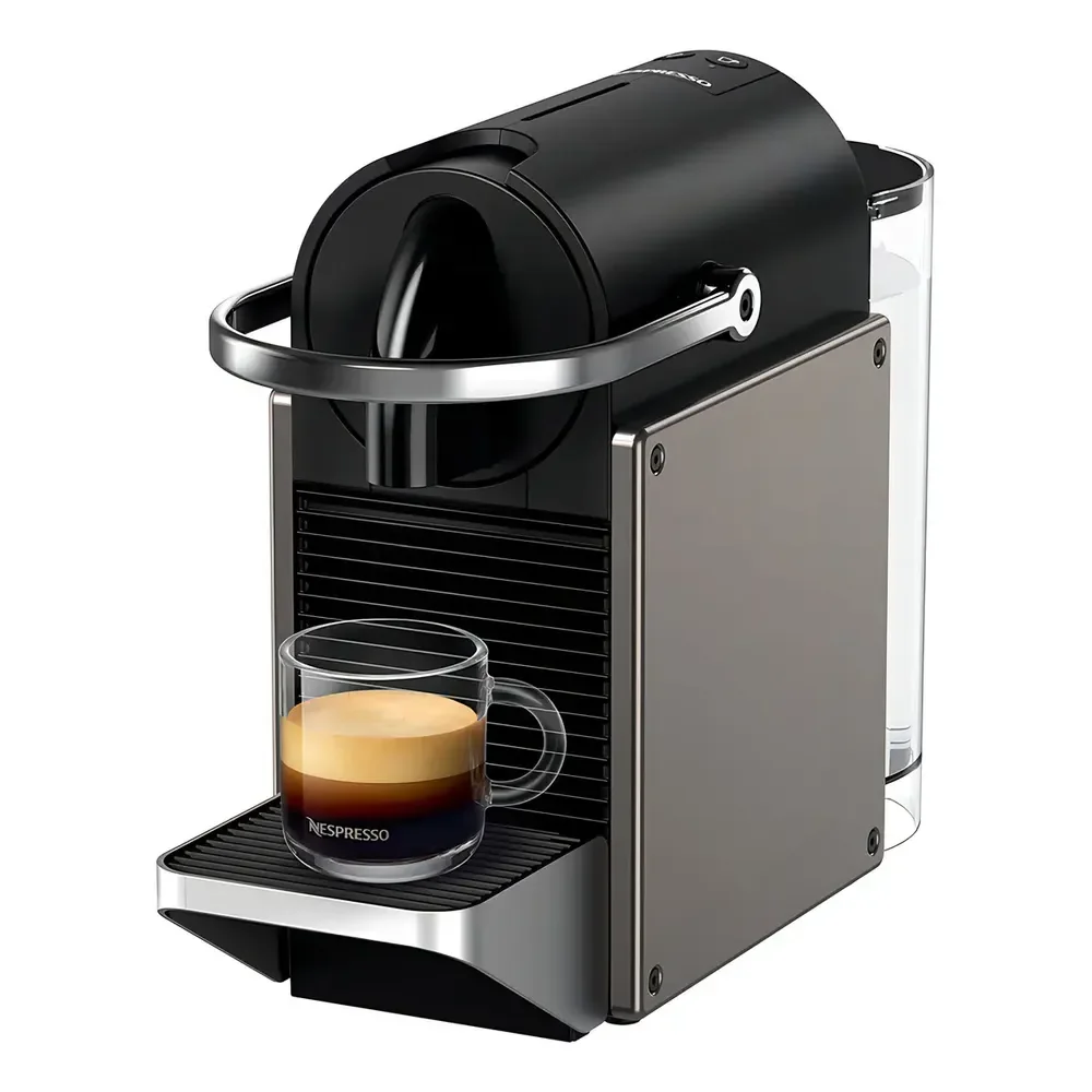 Cafeteira Nespresso Pixie Redesign Titânio Cinza 220v