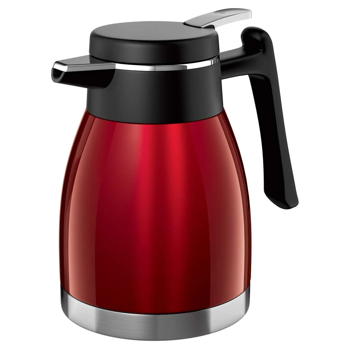 Euro Home - Bule Térmico Quebec 1,2 Litro, Vermelho - BT5508-VM