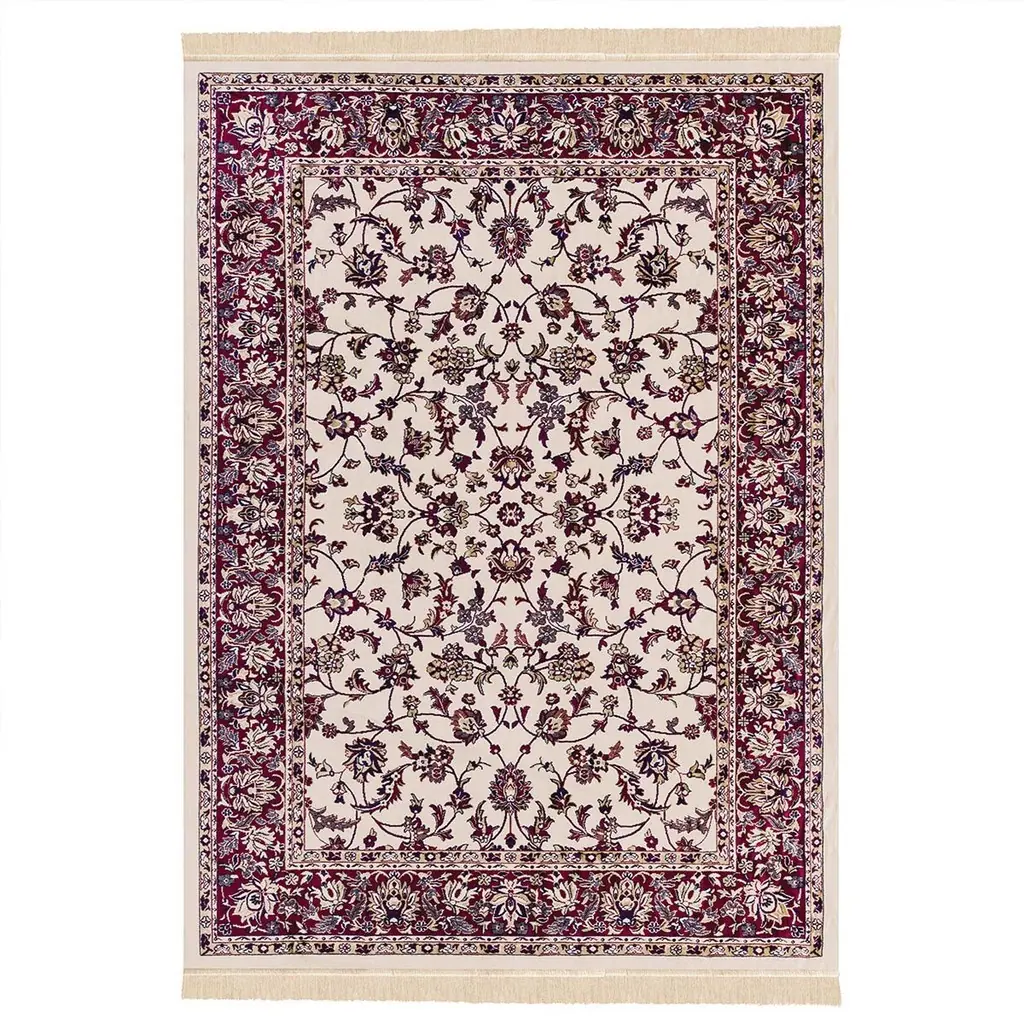 Tapete Sala Quarto 2.00 x 2.50 Belga Persa Turco Indiano Luxo Carpete Clínica Consultório Clássico Luxo Decorativo