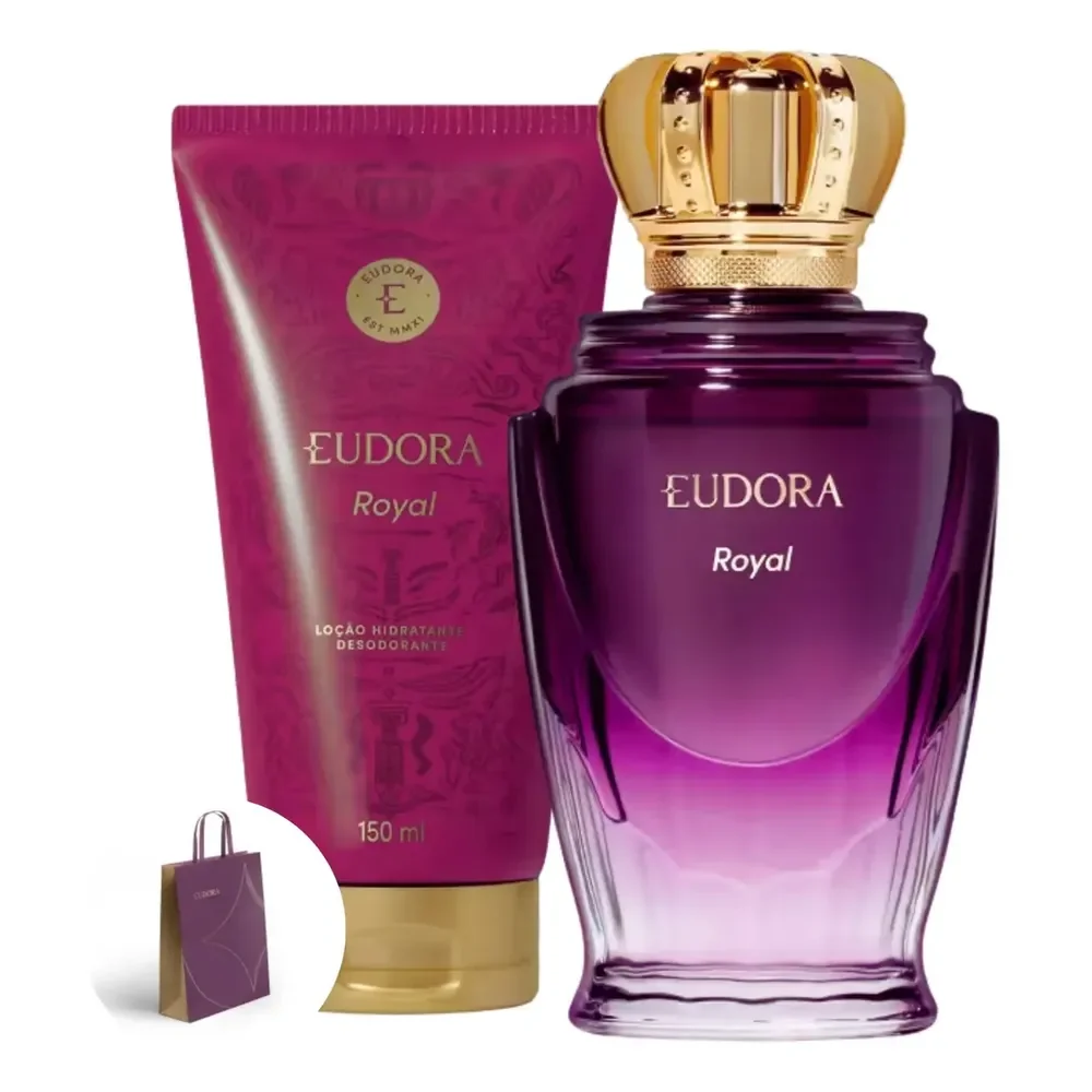 Presente Mulher Eudora Royal Colônia Creme Corporal