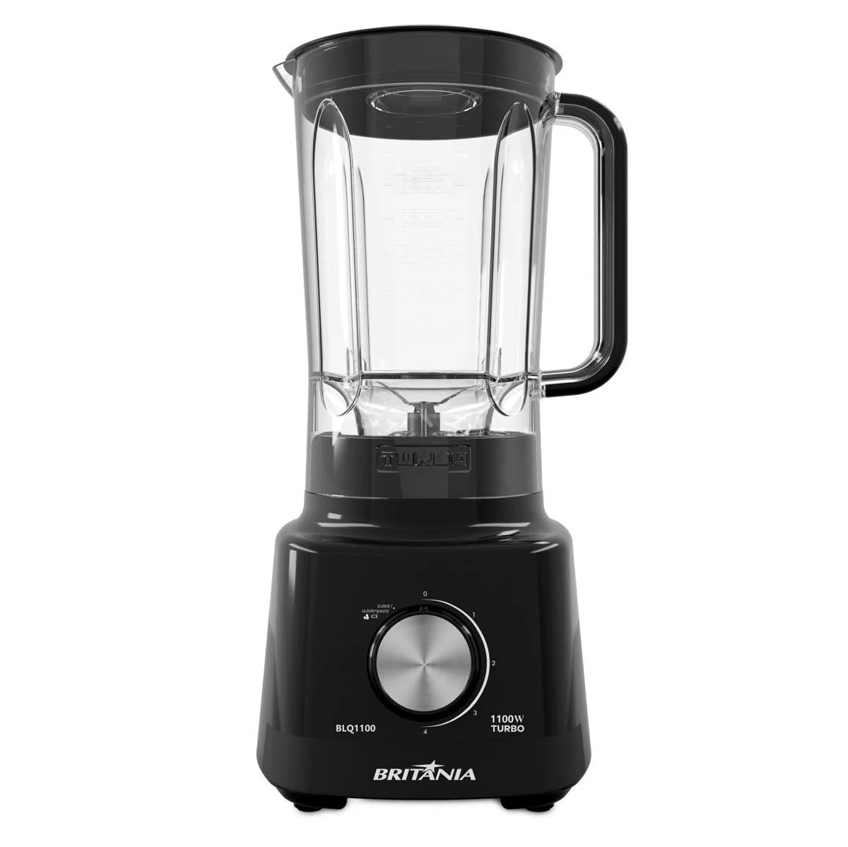 Liquidificador Britânia BLQ1100 2,7 Litros 1100W Preto 110V