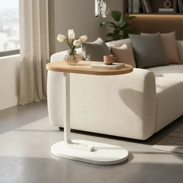 Mesinha Lateral Apoio De Canto Sofá Cama Leitura