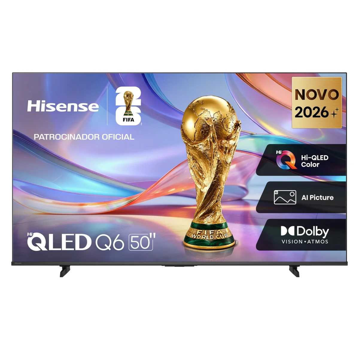 Hisense Smart TV 4K 50" com Processador AI