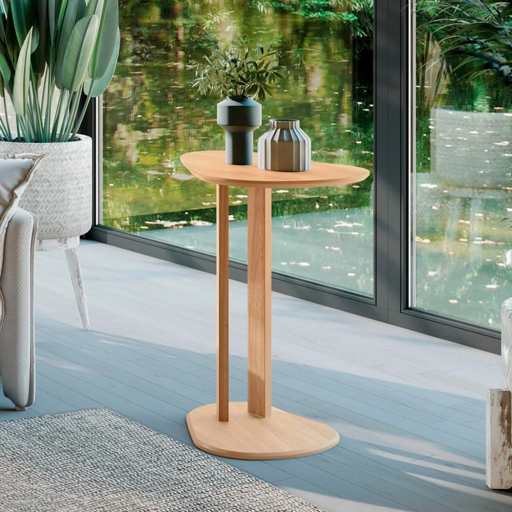 Mesa Auxiliar Orgânica 60cm