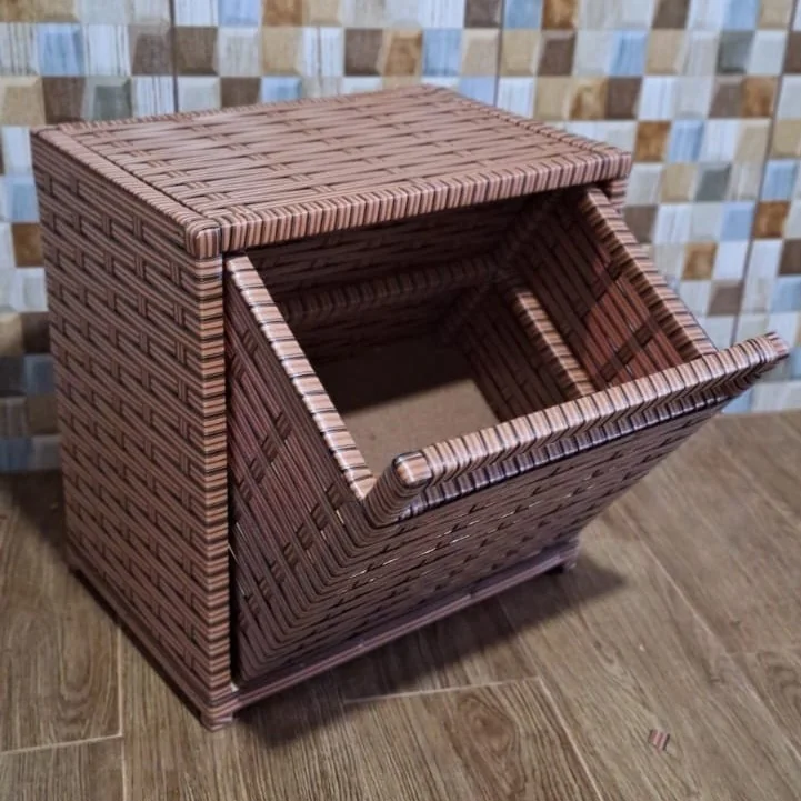 roupeiro basculante, cesto de roupas, fibra sintética 44x30x45