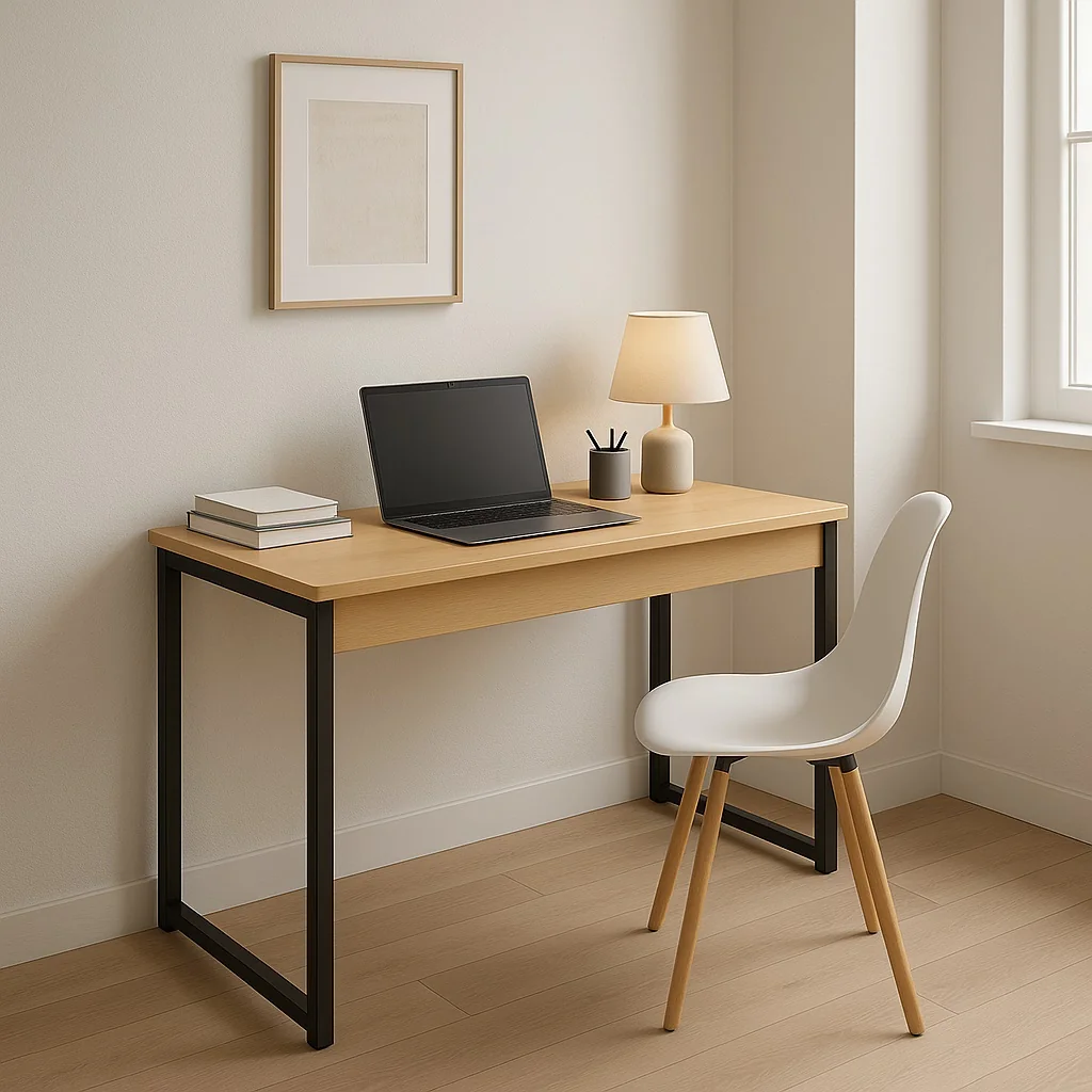 Mesa Escrivaninha Industrial Para Home Office Computador Notebook Escritório