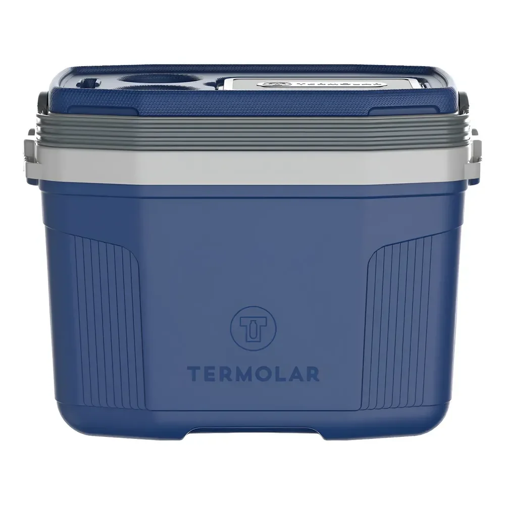 Caixa Térmica Praia Campo Cooler Termolar Suv 20 Litros Azul