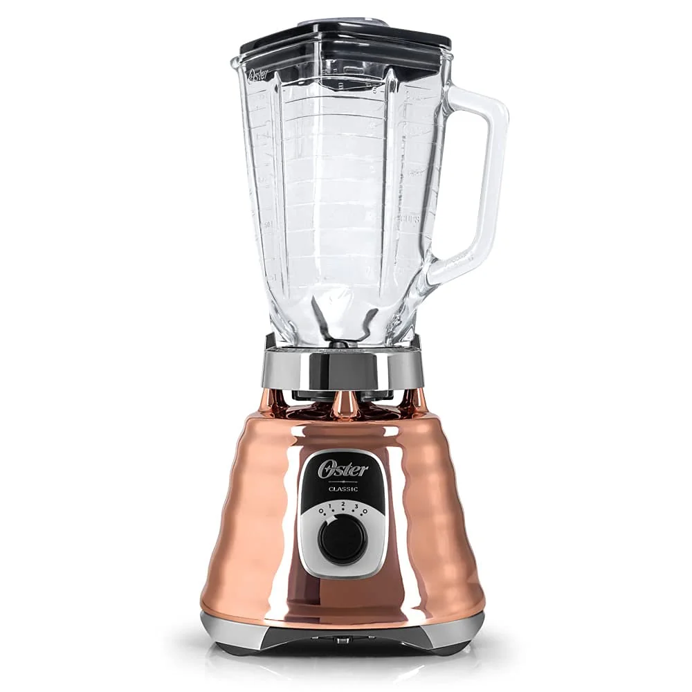 Liquidificador Oster New Osterizer Clássico, 1,25L, 110V, Cobre, 700W, BLST4128