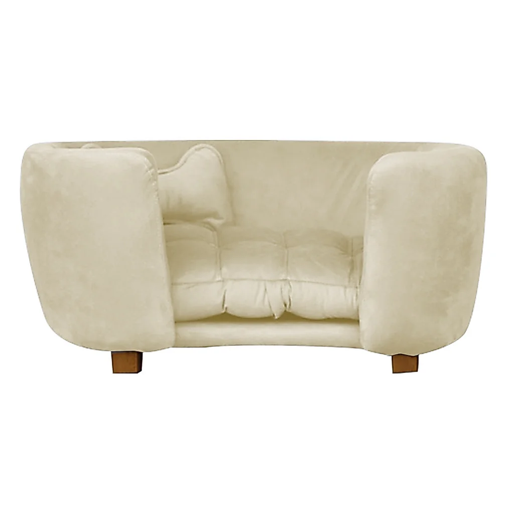 ENVIO IMEDIATO - Poltrona Cama Pet Baby Hanna Estofada Tecido Veludo
