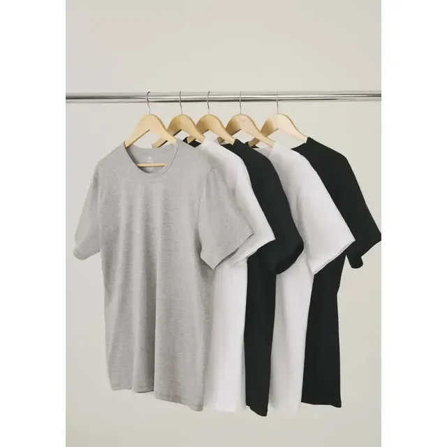 Kit 5 Camisetas Hering Basica Masculina Algodão Original