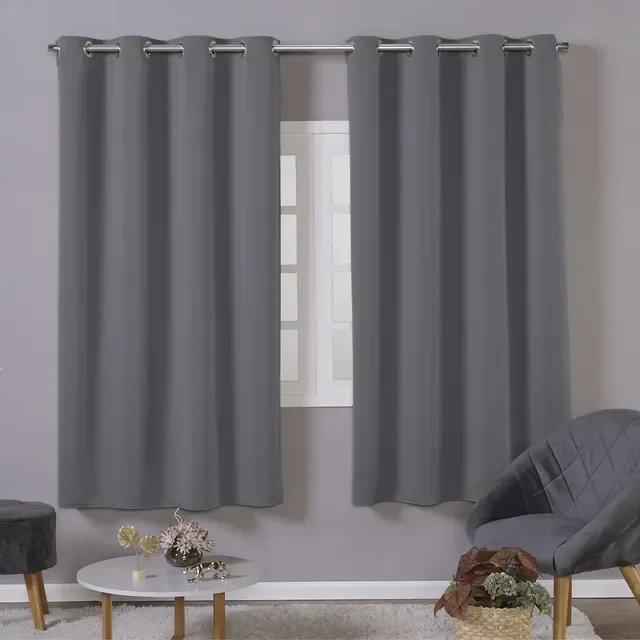 Cortina Janela 2 Metros Blackout De Tecido Grosso 2,70x1,80