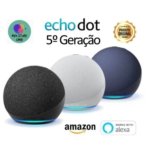 Echo Dot 5 Geração Smart Speaker com Alexa - Amazon