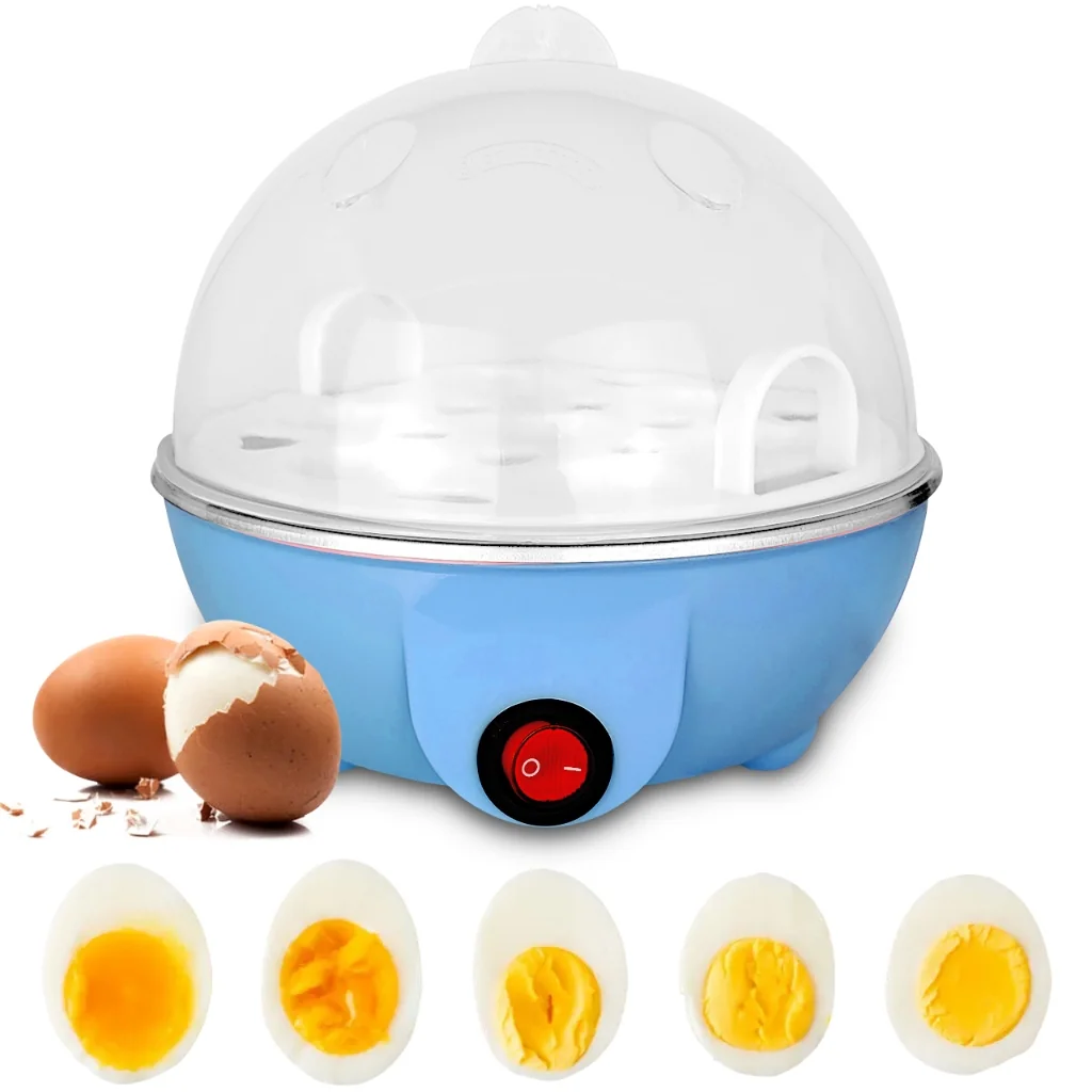 Cozedor de Ovos 110v/220v Elétrico Portátil Cozinha à Vapor, Presente dia das maes