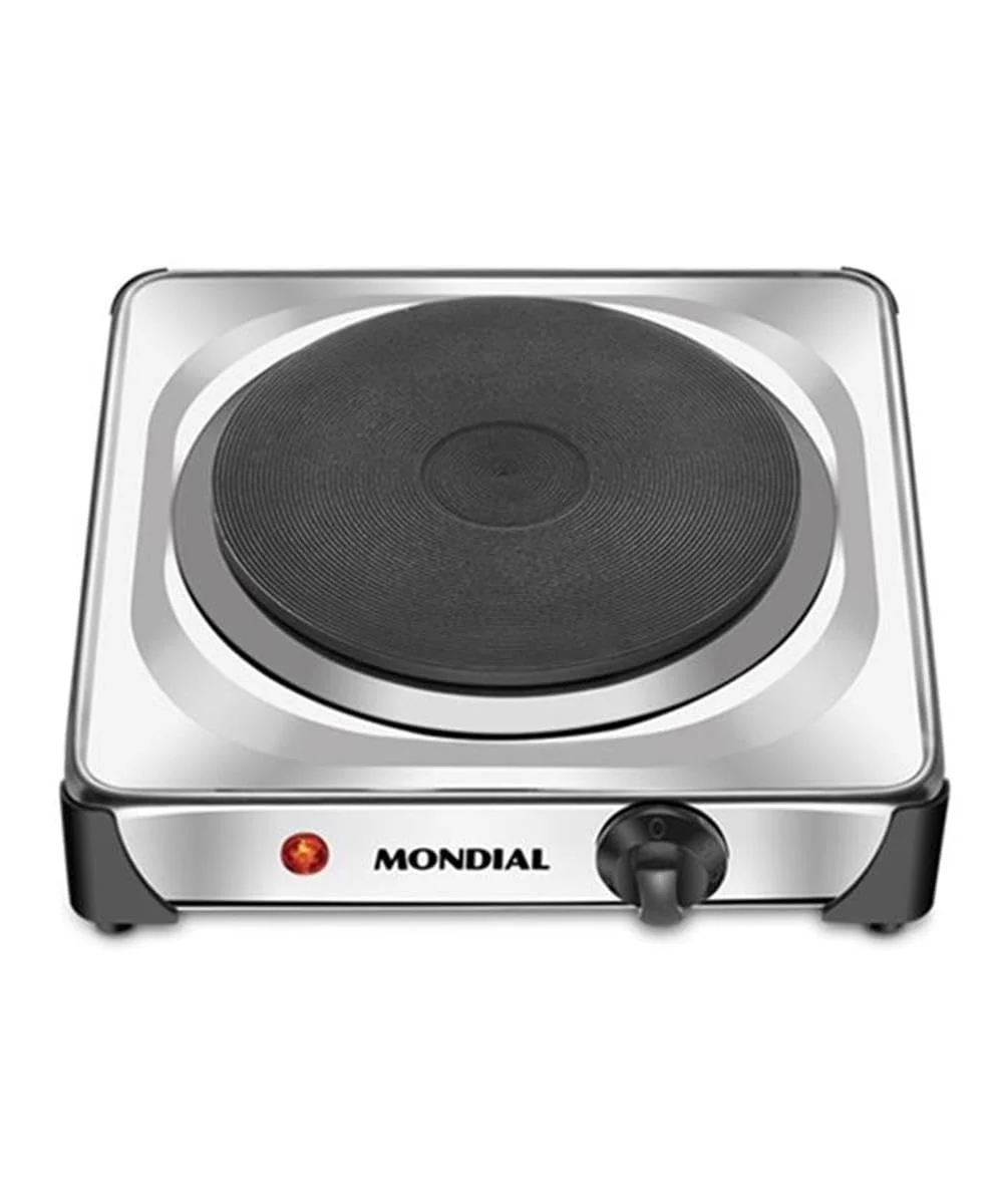 MONDIAL Fogão Elétrico Fast Cook, Inox, 1000W, 110V - FE-04
