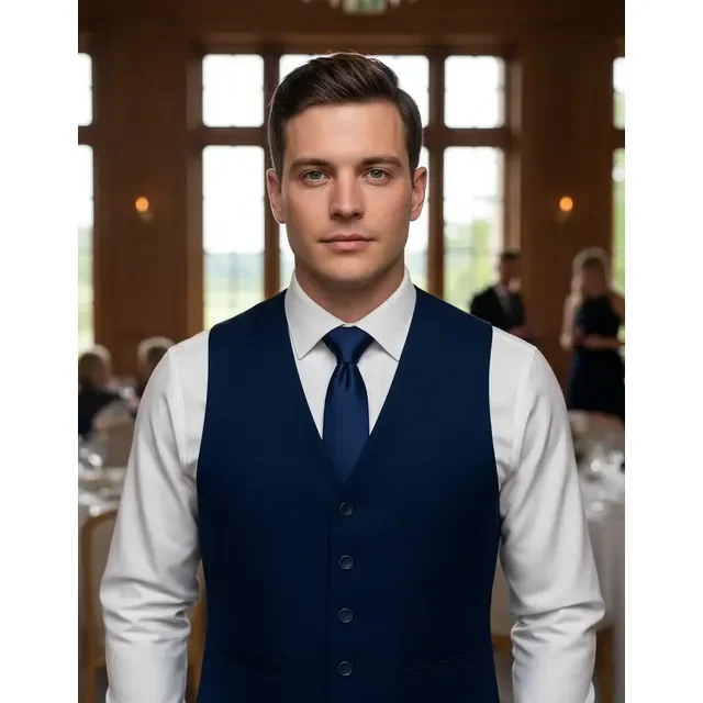 Colete Social Slim Masculino Ajustável Várias Cores