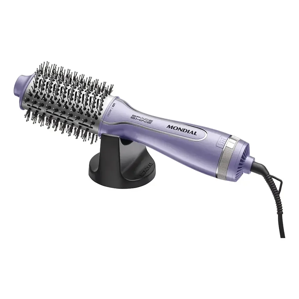 Escova Secadora Space Shine Mondial Lilás 1300w - Es-21 127/220v