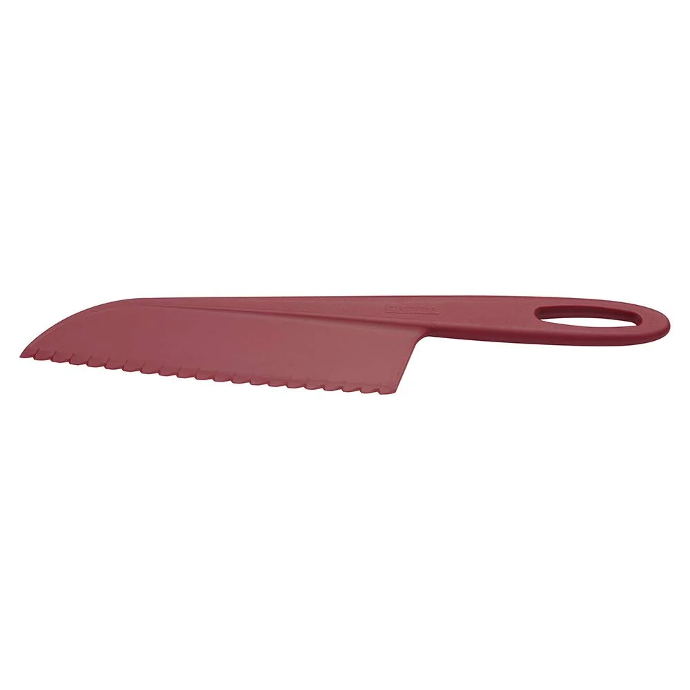 Faca Para Tortas Bolos E Saladas De Nylon Tramontina Ability Vermelho