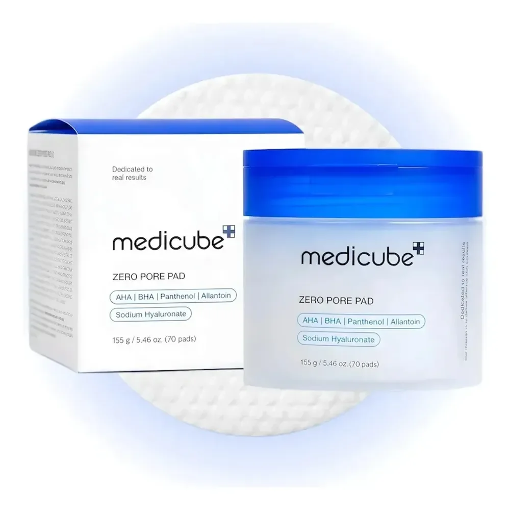 Medicube Zero Pore Pad esfoliantes faciais coreano 70 pads todo tipo de pele