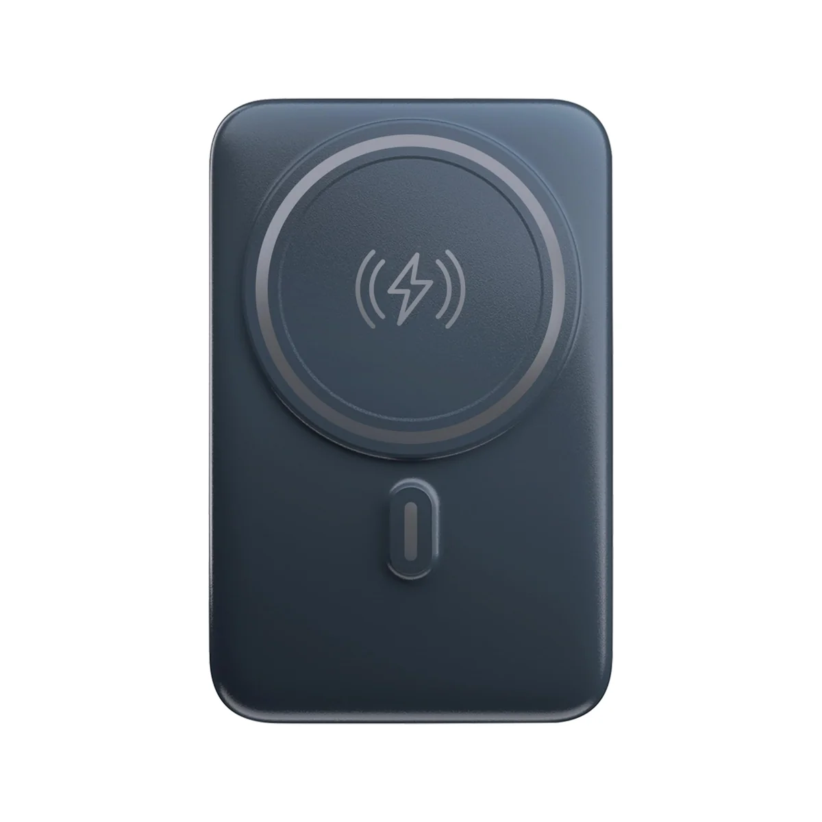 Geonav Power Bank, Carregador Portátil Universal por Indução 10.000mAh, Carregamento rápido*, Suporte Dobrável, Compatível com MagSafe®, PB10MAGSG, Cinza