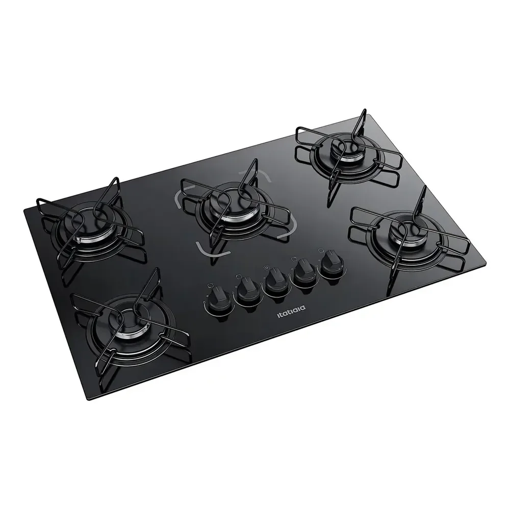 Cooktop Itatiaia Essencial 5 Bocas Preto 127/220v