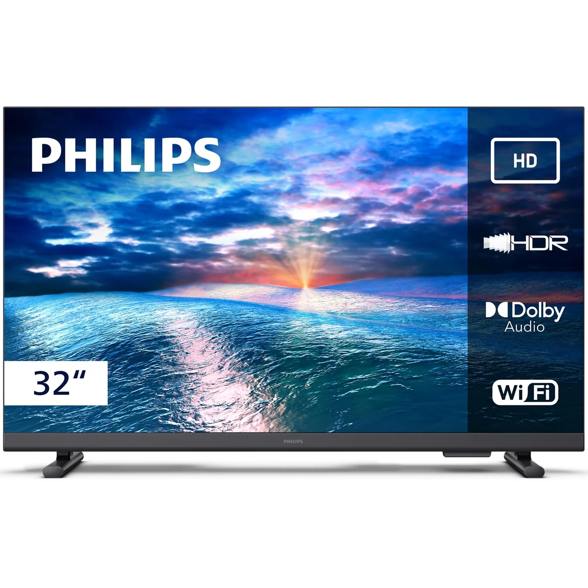 PHILIPS, Smart TV, 32" HD, 32PHG6910/78, HDR10, HDMI, USB, Dolby Audio, Wi-Fi