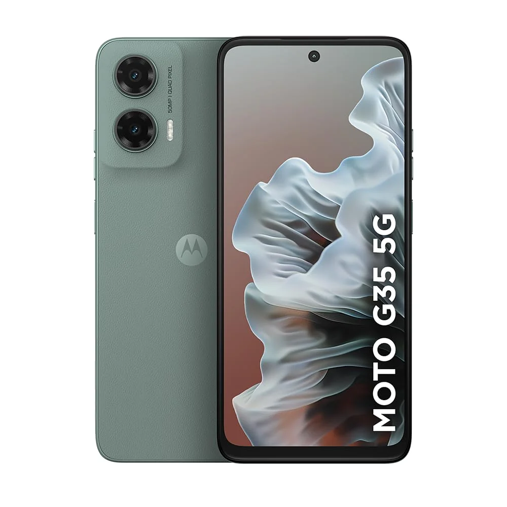 Smartphone Motorola Moto g35 5G - 256GB 12GB (4GB RAM+8GB Ram Boost) e Camera 50MP com AI NFC Tela 6.7" com Superbrilho - Cinza Vegan Leather