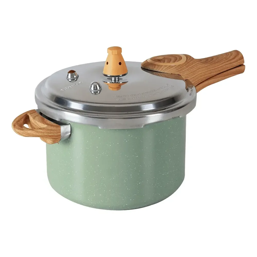 Panela De Pressão Ceramic Life Pressure Verde 4,2l  Brinox